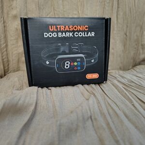 Ultrasonic Dog Bark Collar Rechargeable Anti Bark Trainer NEW